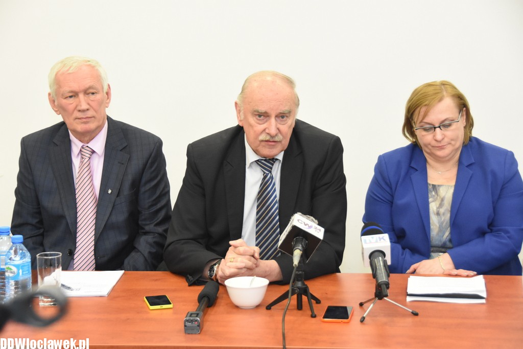Konferencja prasowa na stadionie