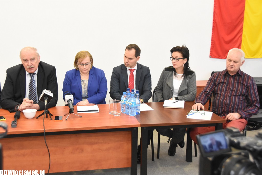 Konferencja prasowa na stadionie