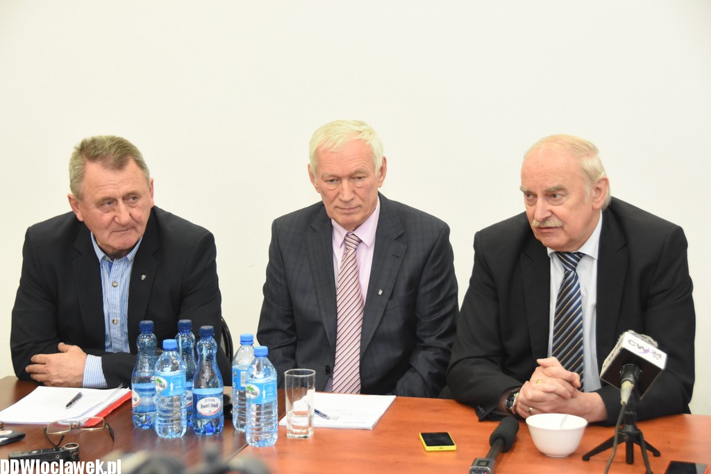 Konferencja prasowa na stadionie