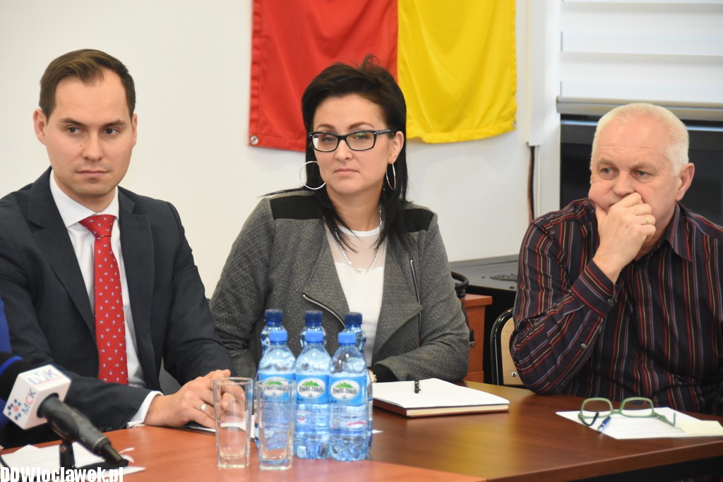 Konferencja prasowa na stadionie