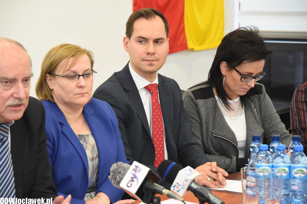 Konferencja prasowa na stadionie
