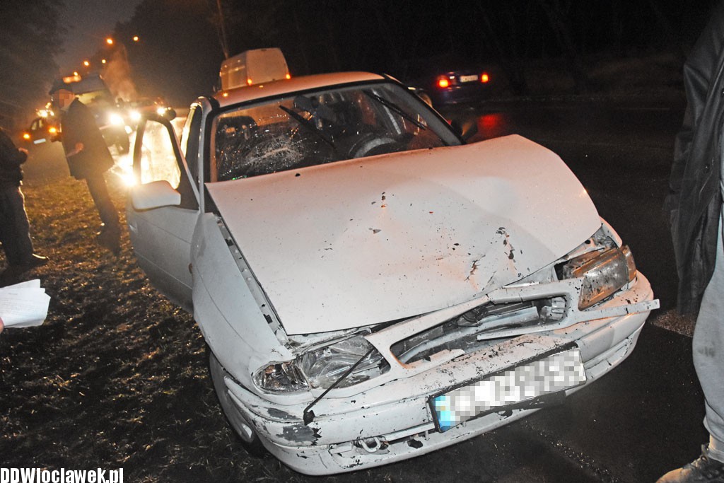 Kolizja trzech aut na al. Jana Pawła II