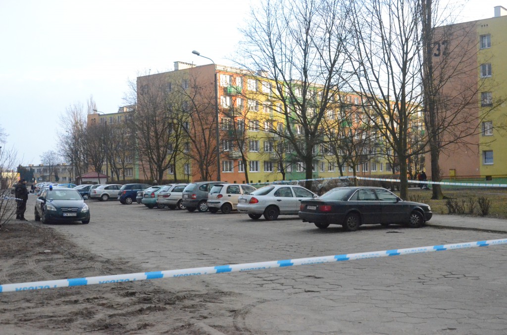 Niewybuch na ulicy Chemików