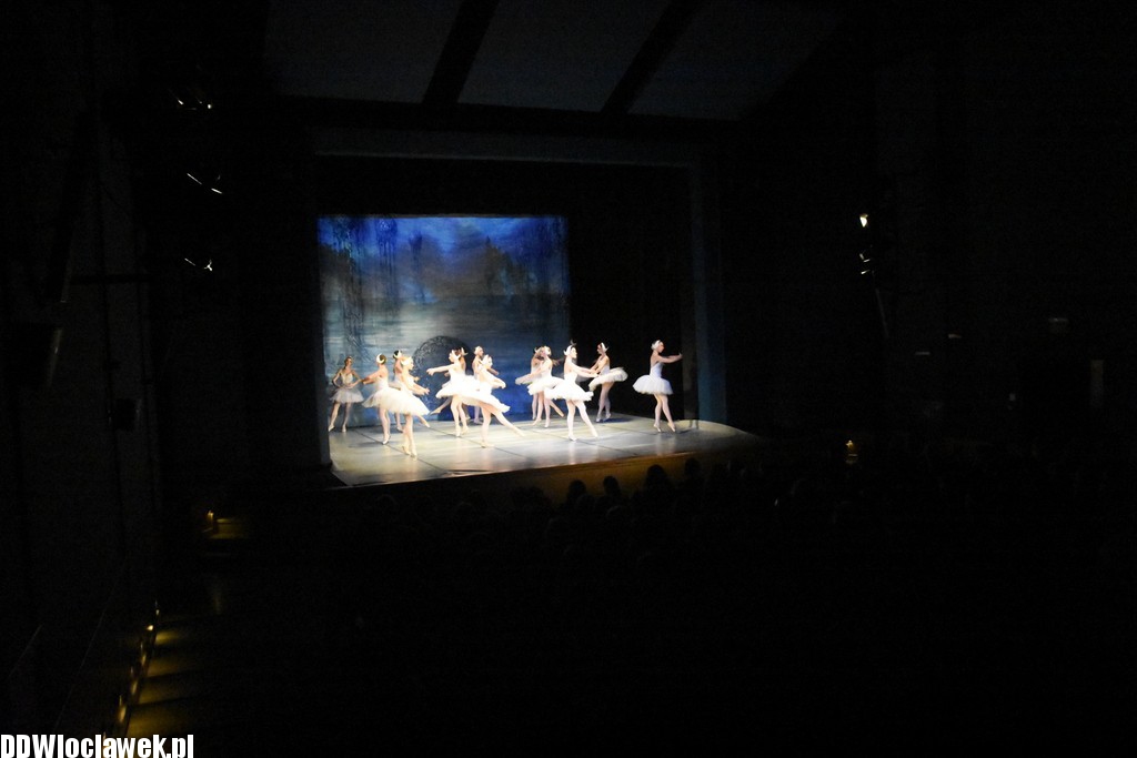 Jezioro Łabędzie w teatrze