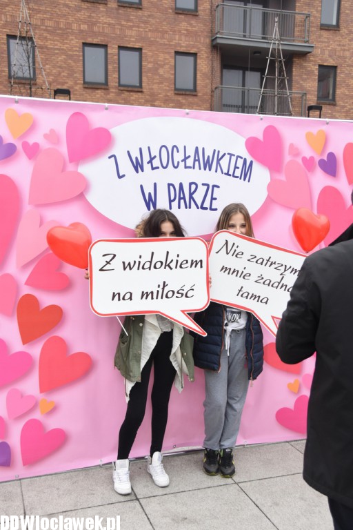 Kocham Cię i Włocławek na Placu Grodzkim