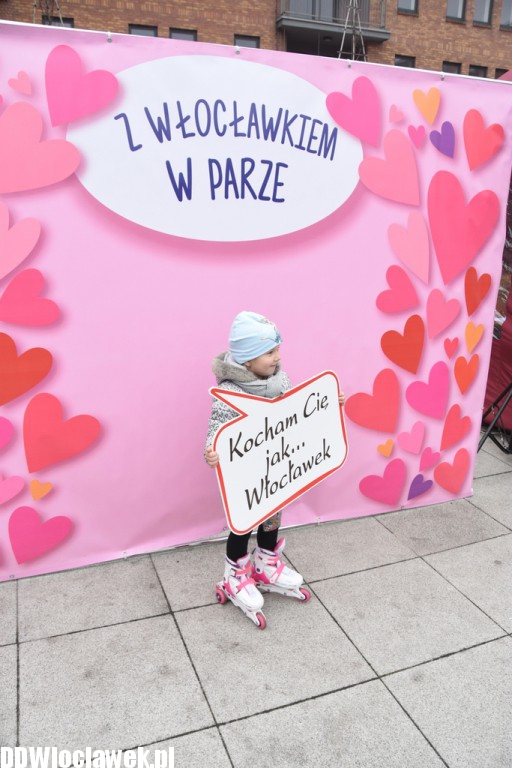 Kocham Cię i Włocławek na Placu Grodzkim