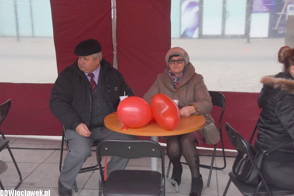 Kocham Cię i Włocławek na Placu Grodzkim
