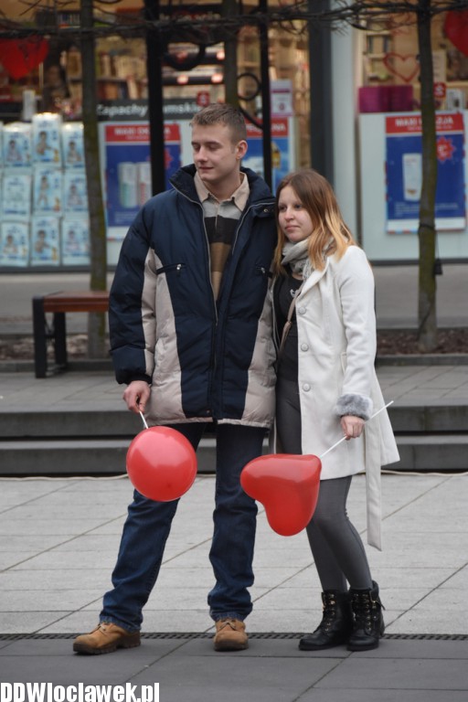 Kocham Cię i Włocławek na Placu Grodzkim