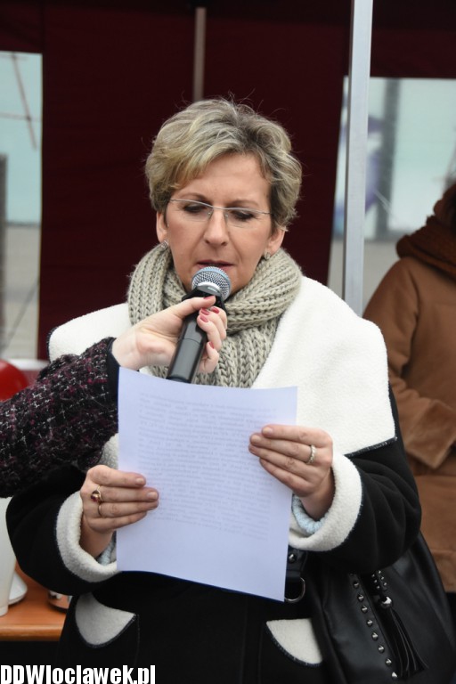 Kocham Cię i Włocławek na Placu Grodzkim