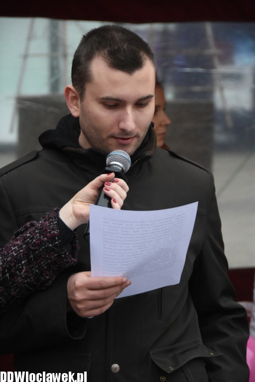 Kocham Cię i Włocławek na Placu Grodzkim