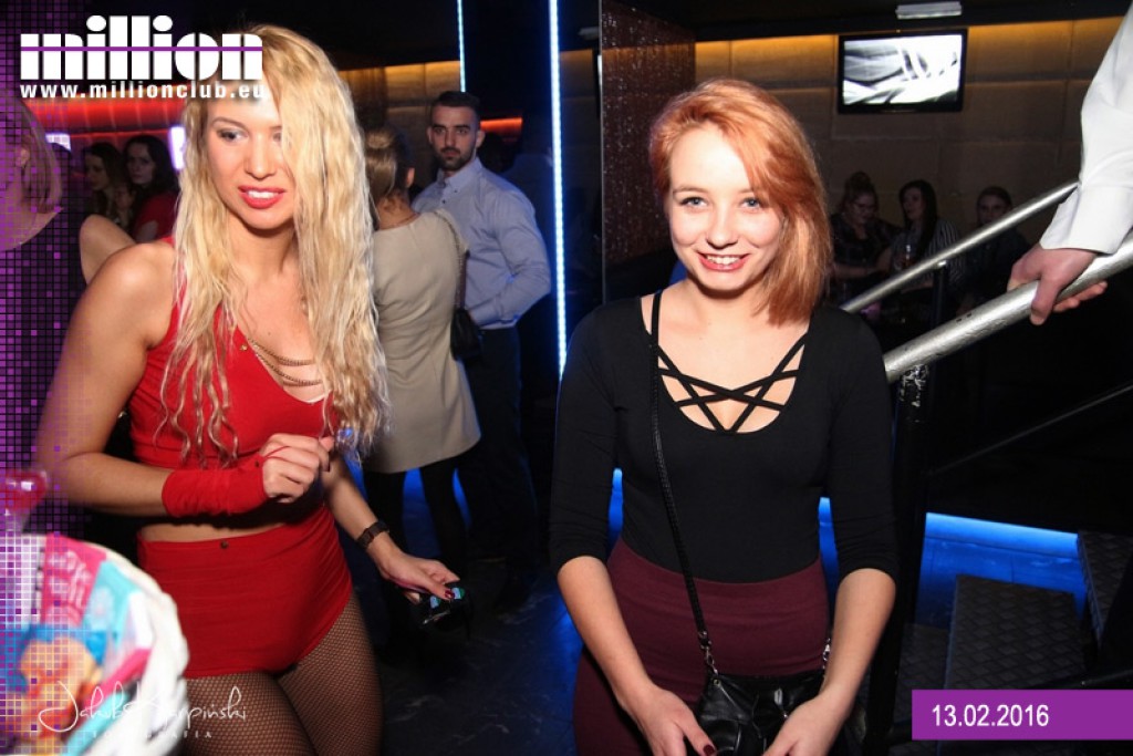 Walentynki w Million Club