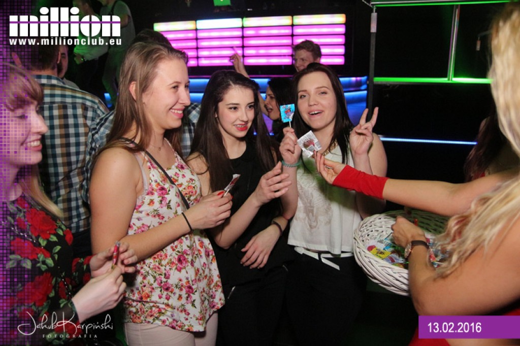 Walentynki w Million Club