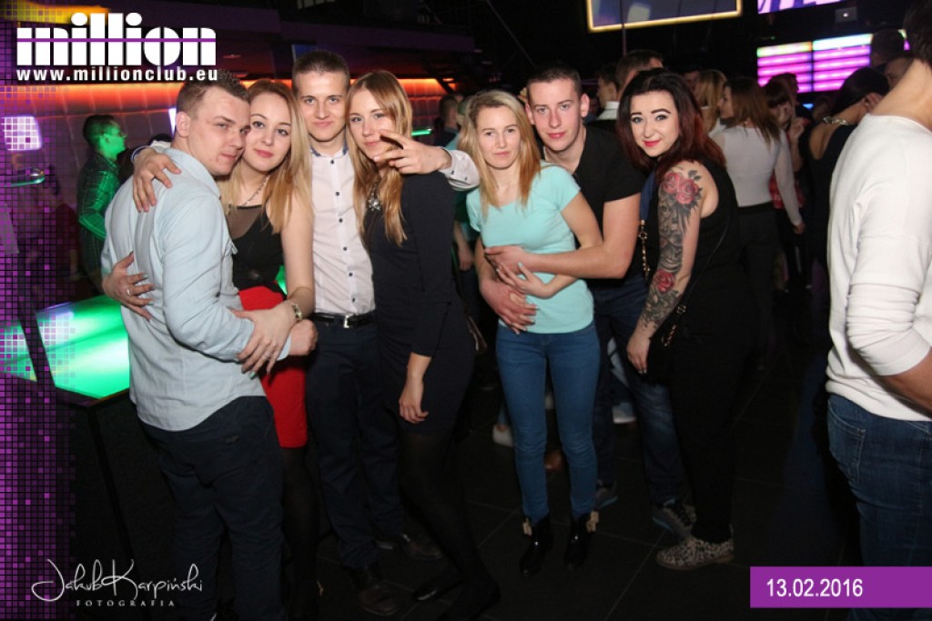 Walentynki w Million Club
