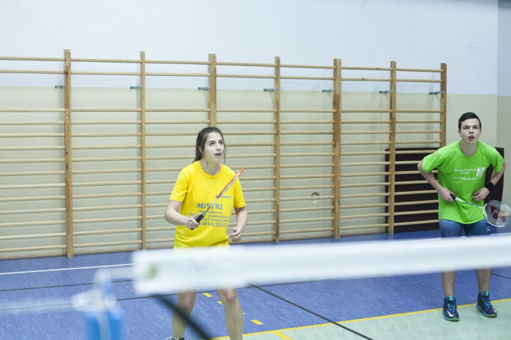 Walentynkowy turniej badmintona