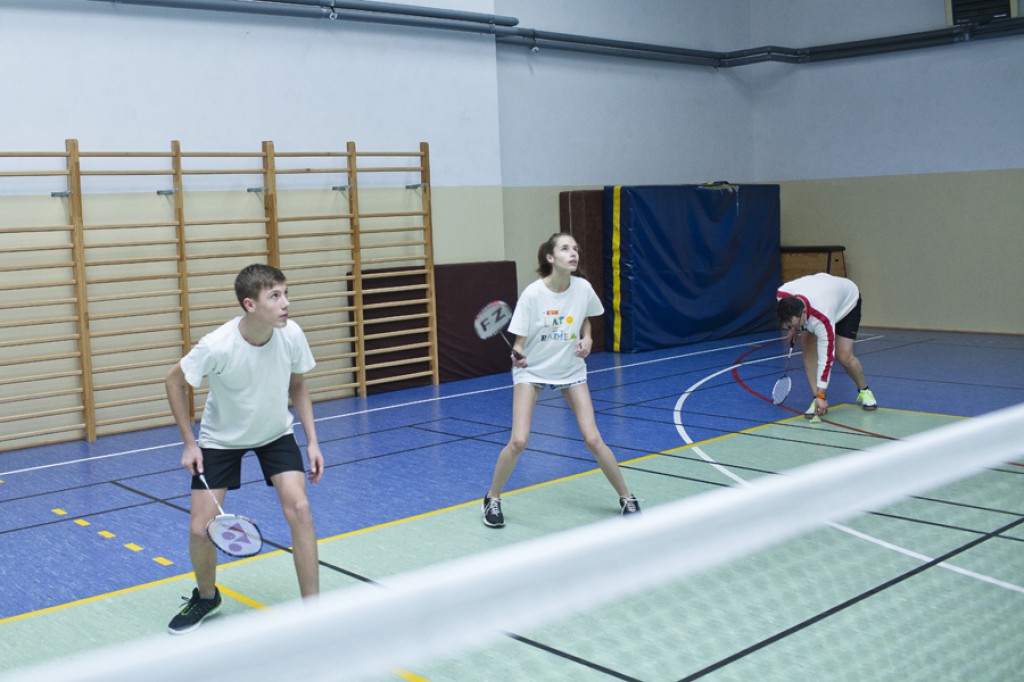Walentynkowy turniej badmintona