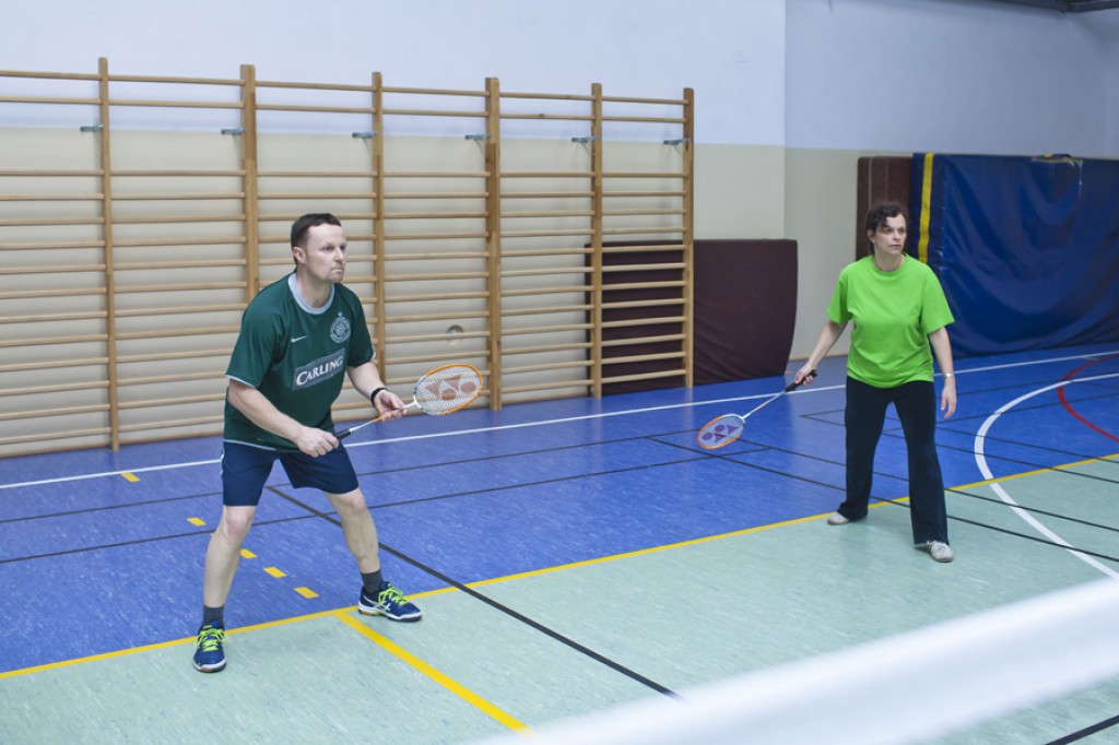 Walentynkowy turniej badmintona