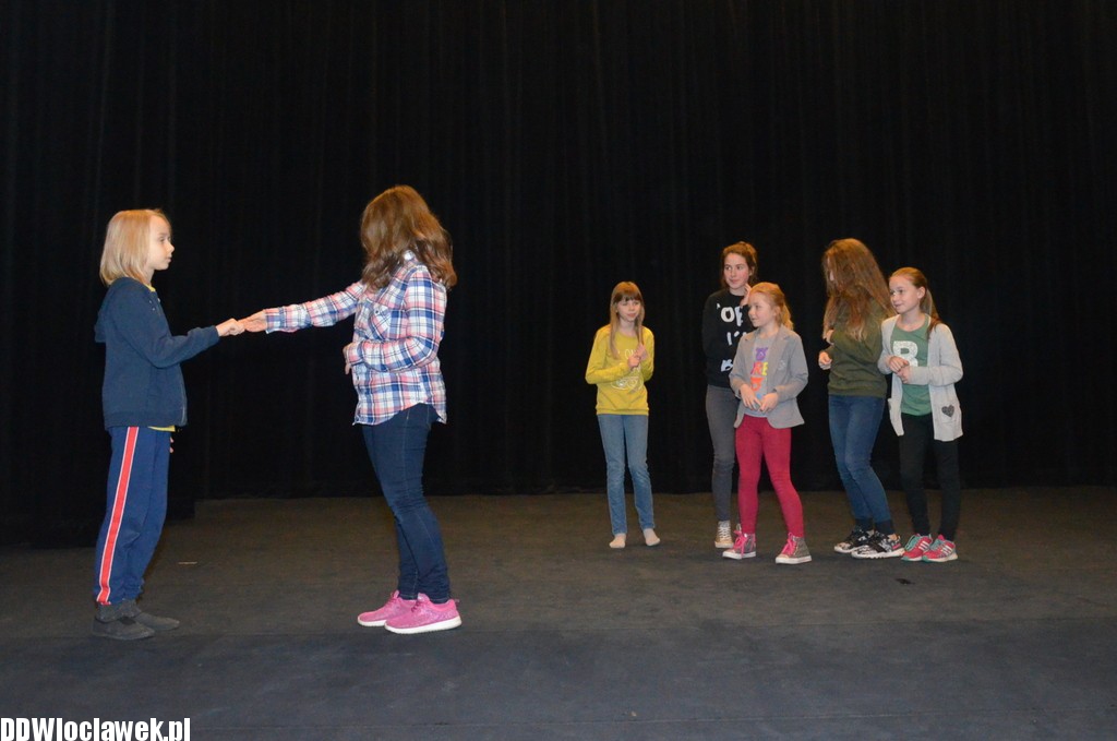 Próba Teatru Skene przed przedstawieniem
