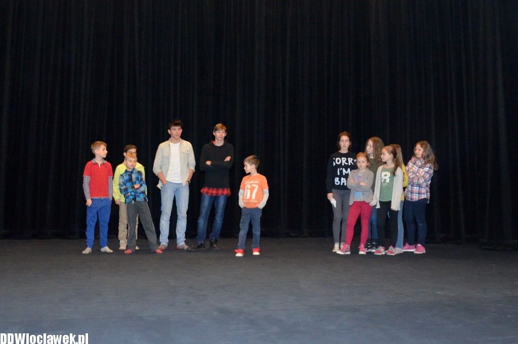 Próba Teatru Skene przed przedstawieniem