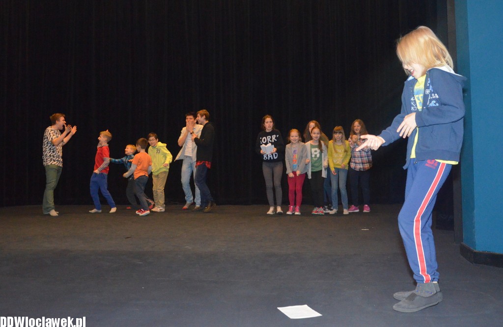 Próba Teatru Skene przed przedstawieniem