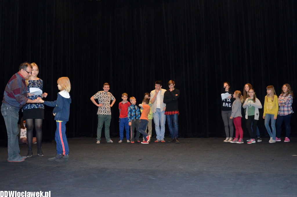 Próba Teatru Skene przed przedstawieniem