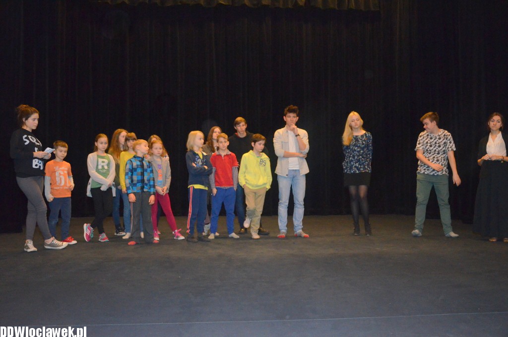 Próba Teatru Skene przed przedstawieniem