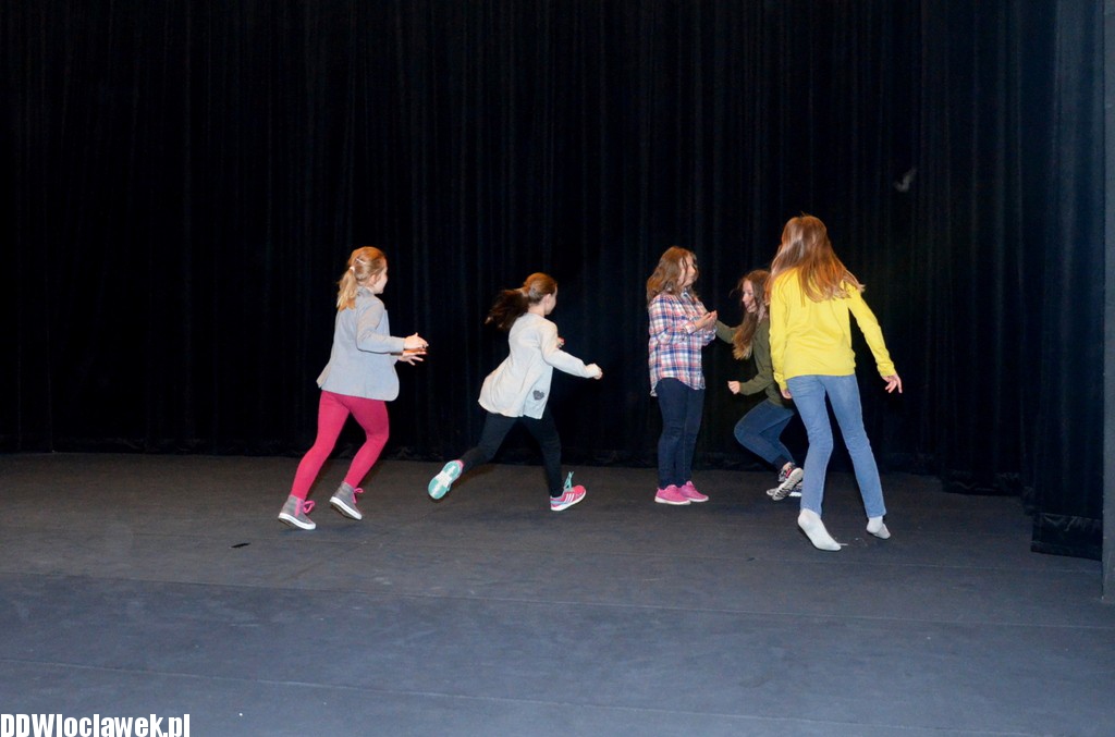 Próba Teatru Skene przed przedstawieniem