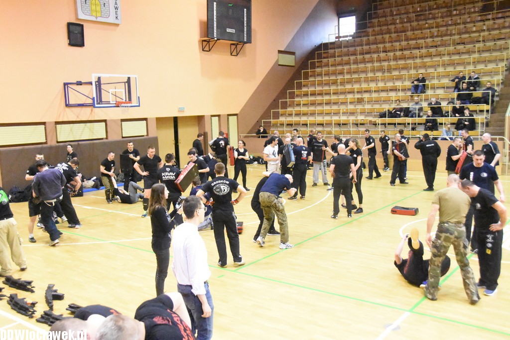 Seminarium krav - maga w hali OSiR