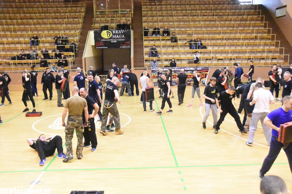 Seminarium krav - maga w hali OSiR