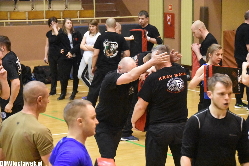 Seminarium krav - maga w hali OSiR
