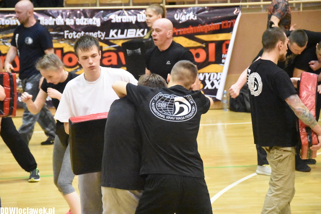 Seminarium krav - maga w hali OSiR