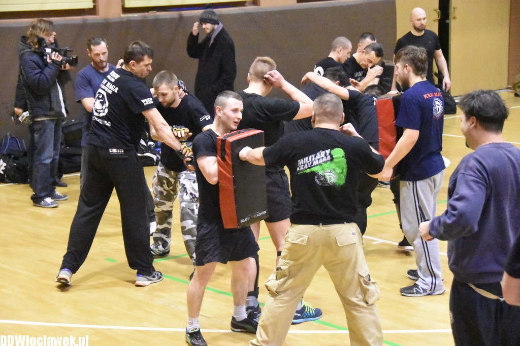 Seminarium krav - maga w hali OSiR