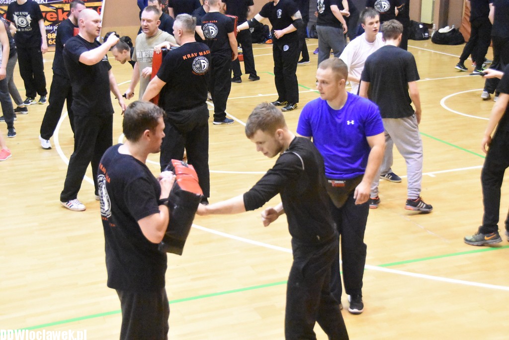 Seminarium krav - maga w hali OSiR