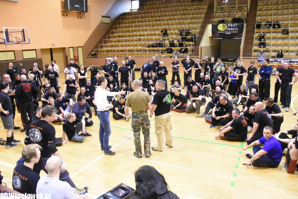 Seminarium krav - maga w hali OSiR