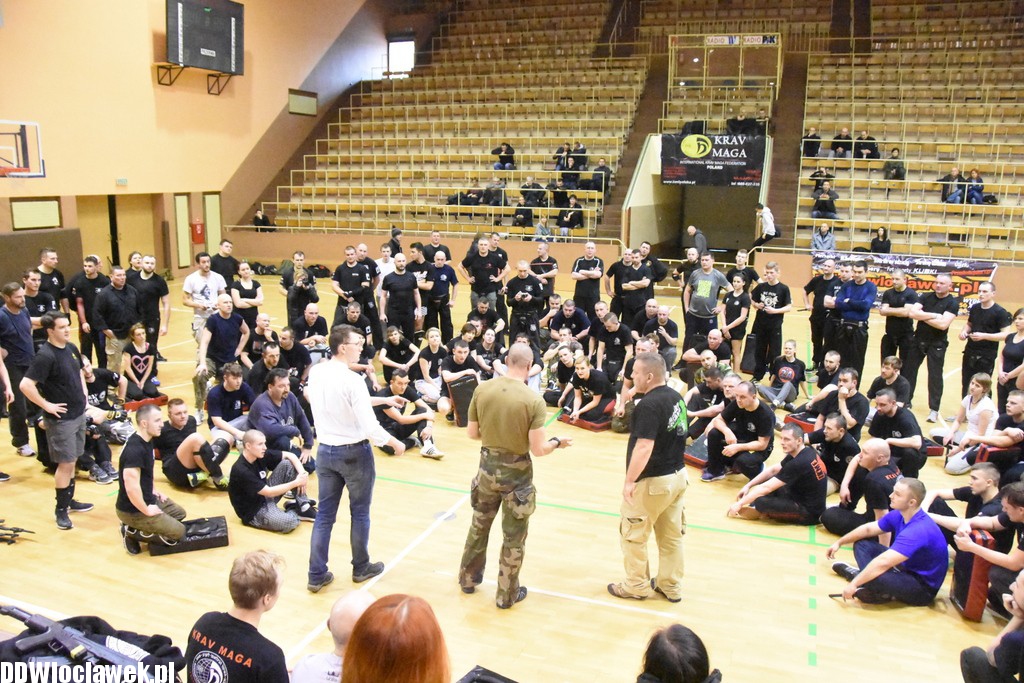 Seminarium krav - maga w hali OSiR