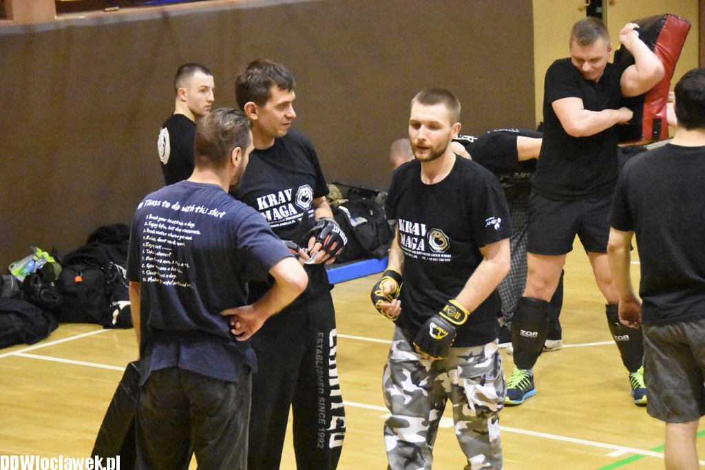 Seminarium krav - maga w hali OSiR