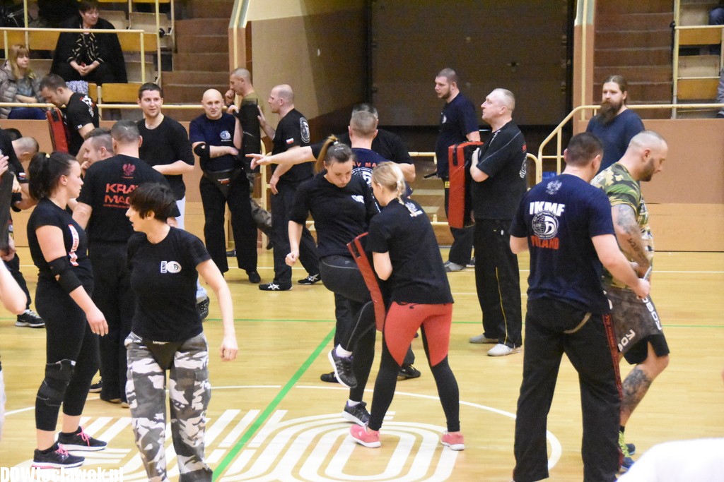 Seminarium krav - maga w hali OSiR