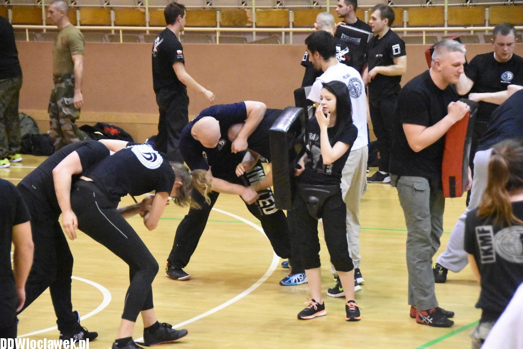 Seminarium krav - maga w hali OSiR