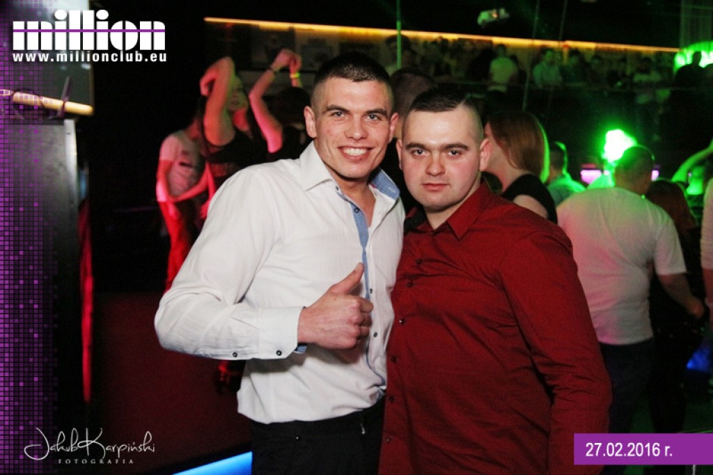 Sobota 27.02 Million Club