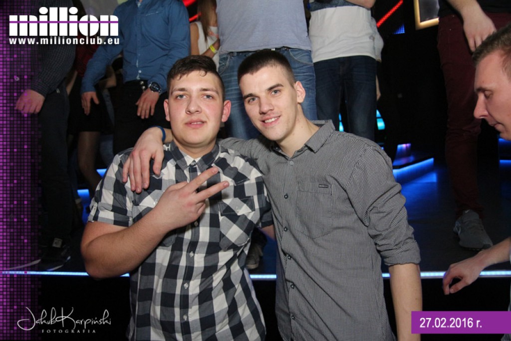 Sobota 27.02 Million Club