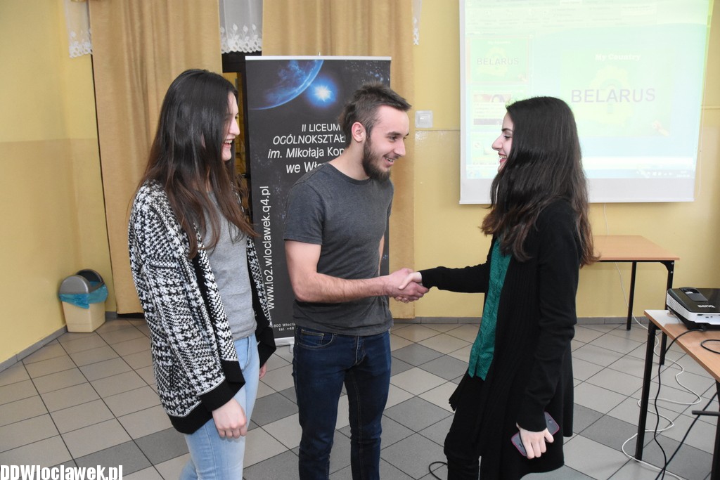 Uczennice z Gruzji i Białorusi