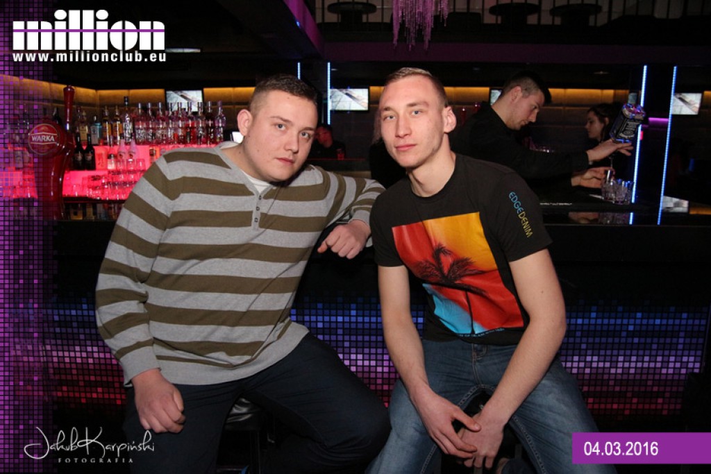 Piątek 04.03 Million Club