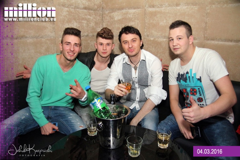 Piątek 04.03 Million Club