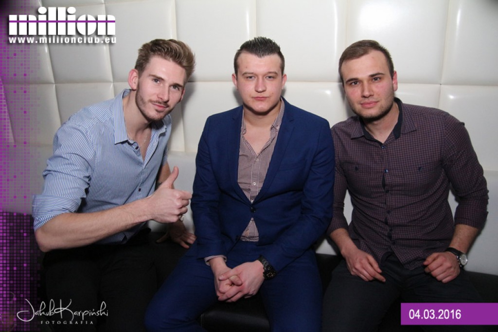 Piątek 04.03 Million Club