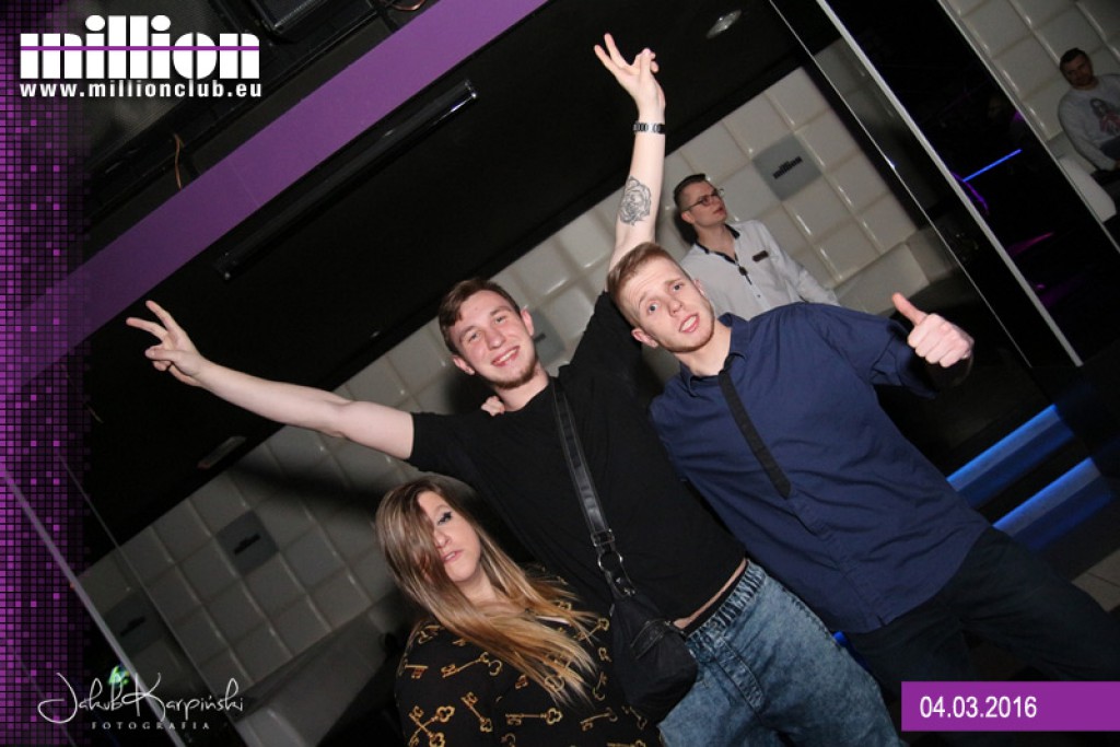 Piątek 04.03 Million Club