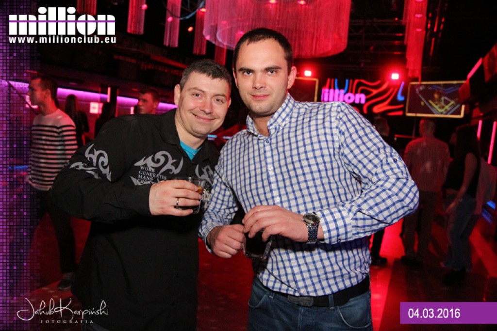 Piątek 04.03 Million Club