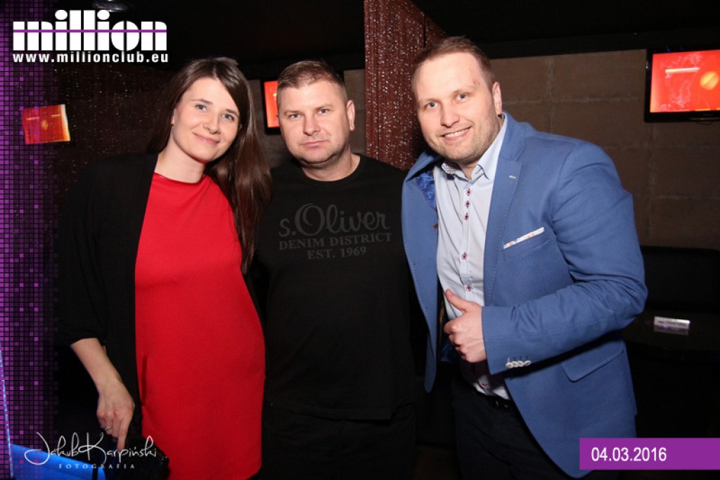 Piątek 04.03 Million Club
