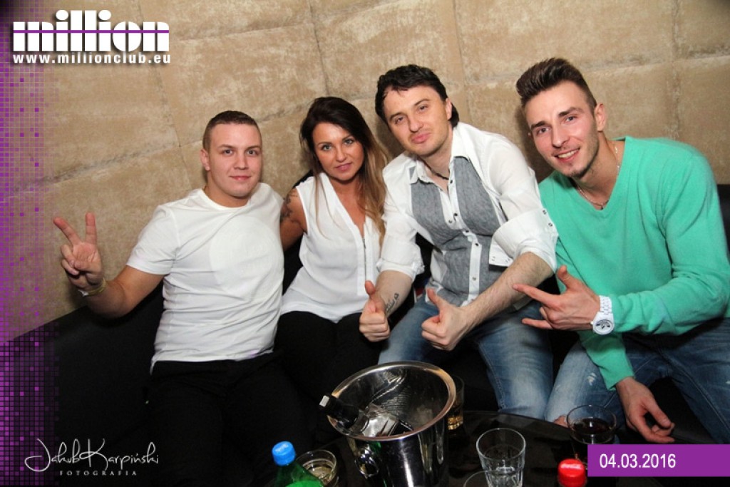 Piątek 04.03 Million Club