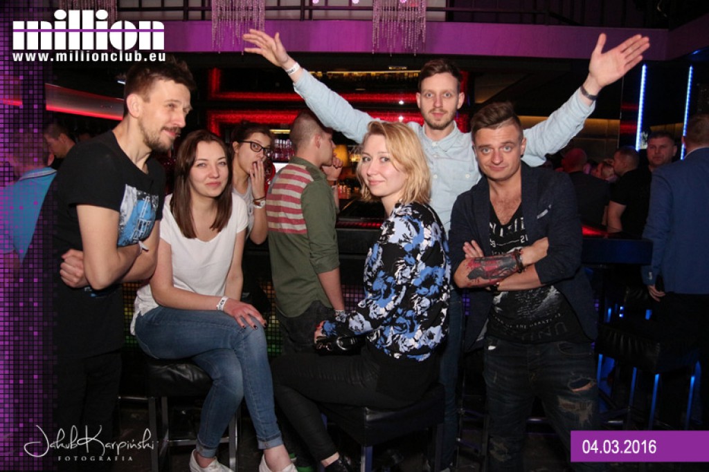 Piątek 04.03 Million Club
