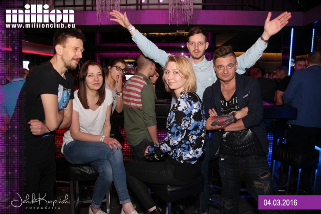 Piątek 04.03 Million Club