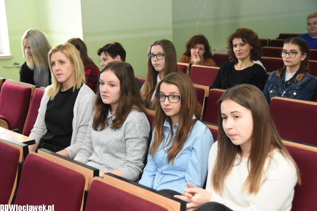 Rozdanie nagród w ZSA Włocławek